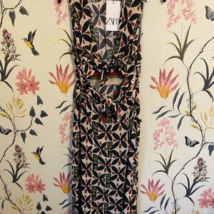 Zara Women's Multicolor Patterned Dress